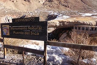 puente del inca Cómo llegar